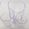 3pc Acrylic Brush Organizer